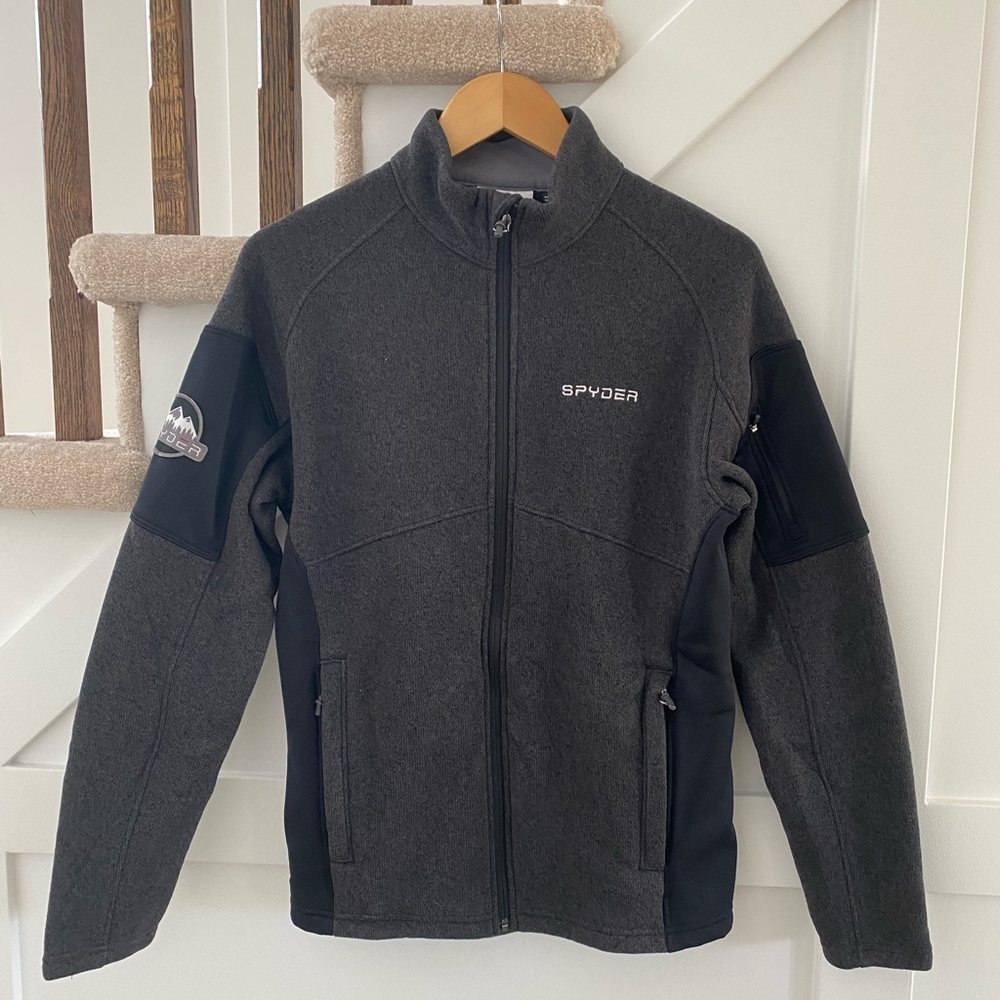 Spyder Men’s Full Zip Fleece Jacket size Small
